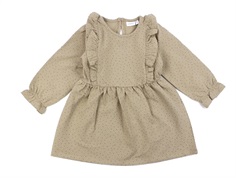 Name It savannah tan polka dot dress